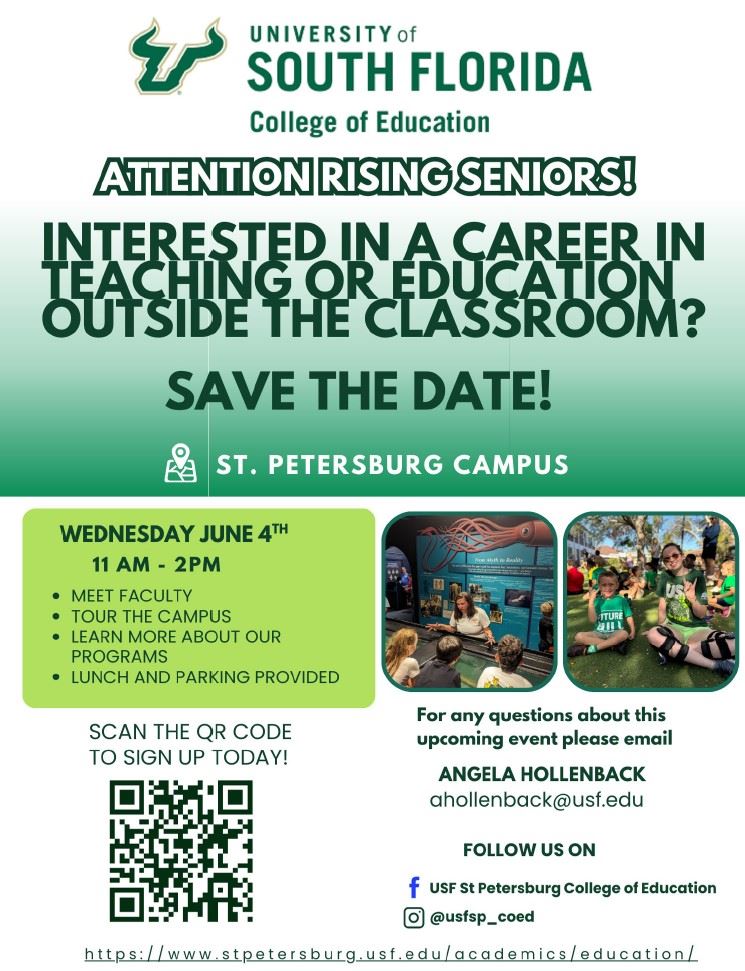  USF summer oppurtunity 2025